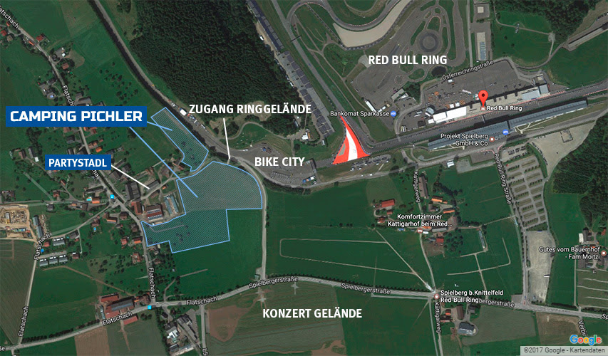 Jetzt unzählige statistiken entdecken & eigene abfragen erstellen! Camping Direkt Am Red Bull Ring Spielberg Campingplatz Pichler Spielberg