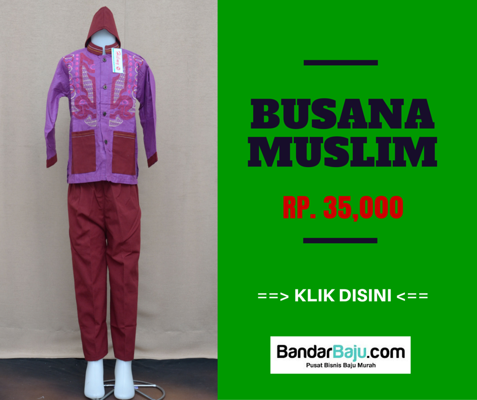  Baju  Anak  Muslim Grosir  Bandung  Modis Dan Menawan