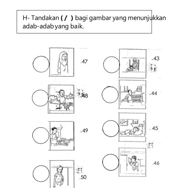 Contoh Soalan Agama Islam Tahun 1 - Terengganu q