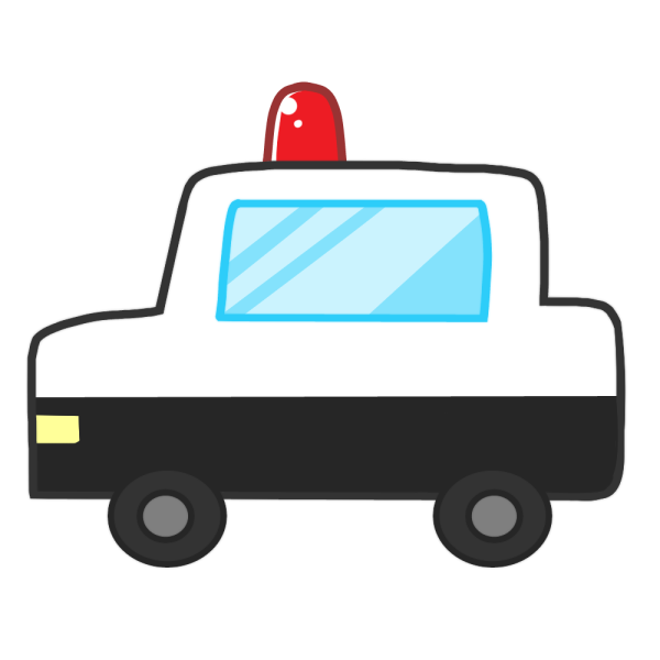 美しい花の画像 トップ100 かわいい イラスト パトカー