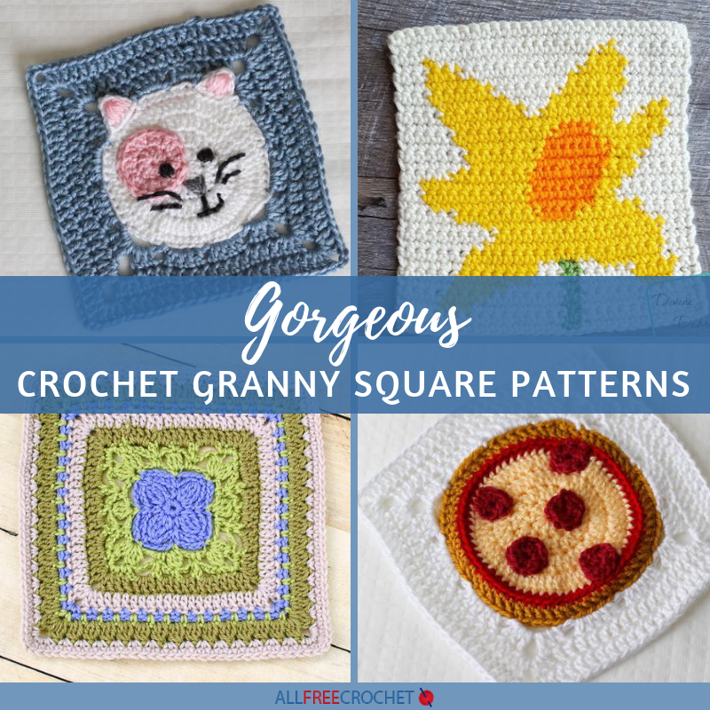 When it comes to your granny square not looking like a perfect square if you have any questions that weren't answered in the solid granny square pattern faqs above, let me know in the comments and i'll get back to you. 32 Gorgeous Crochet Granny Square Patterns Allfreecrochet Com
