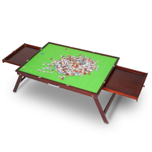 Best jigsaw puzzle tables to keep game night classy. Contemporary Puzzles Puzzles Jigsaw Puzzle Table Storage Folding Table 1000 Pcs Board Drawer Mat Bsp