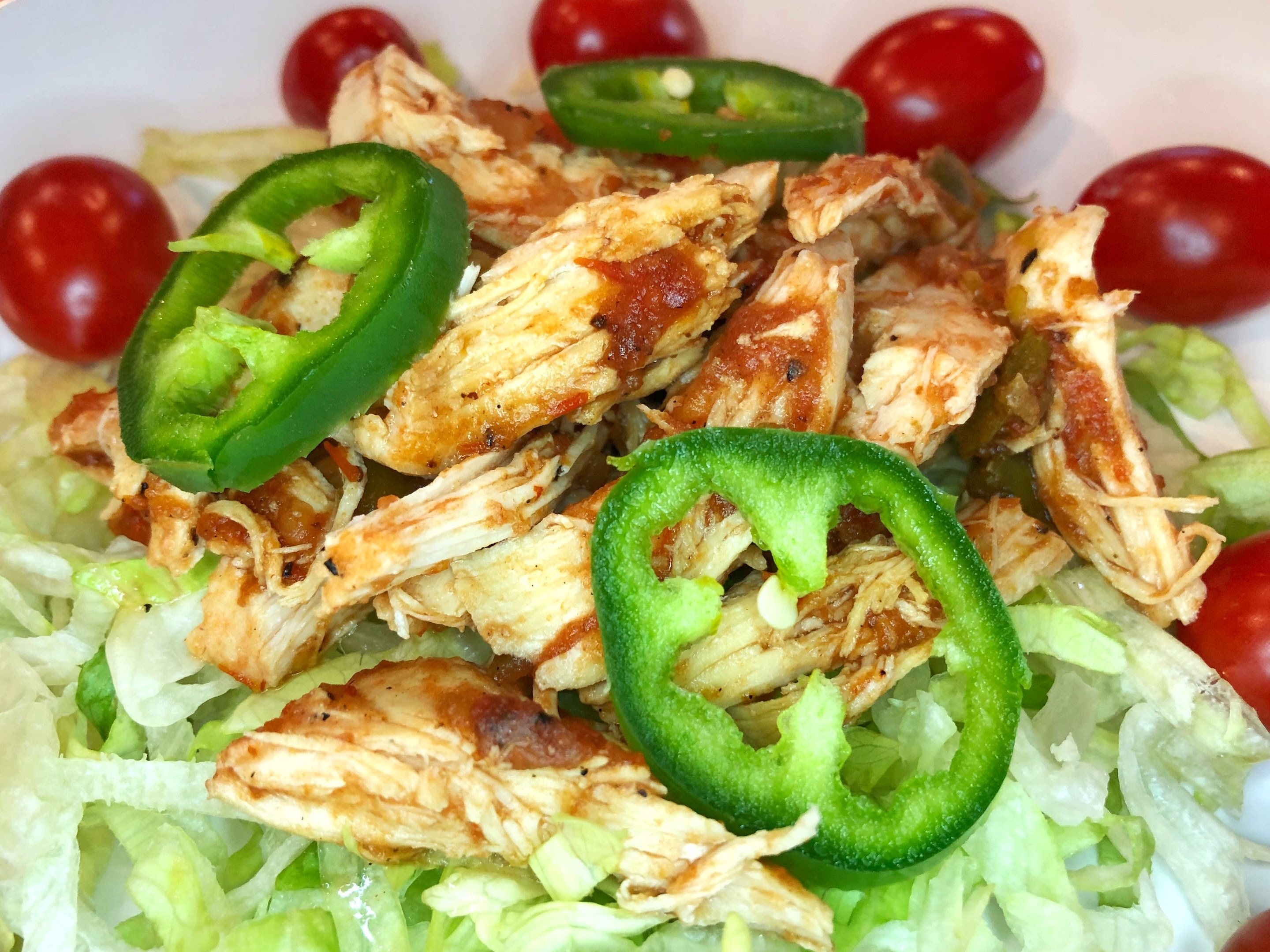 I throw everything in the crock pot in the morning and stir a couple of times throughout the day. Slow Cooker Salsa Chicken Slow Cooker Chicken For Diabetics