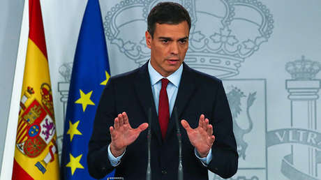 El presidente del Gobierno español, Pedro Sánchez