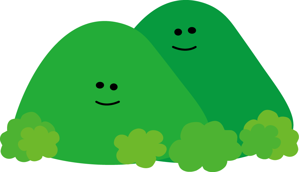 動物画像無料 ラブリー山 イラスト かわいい