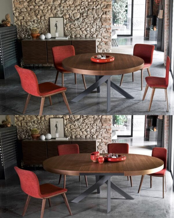 Discover round shape dining table featuring a stylishly varied range of different colours, materials and finishes. 41 Extendable Dining Tables To Maximize Your Space