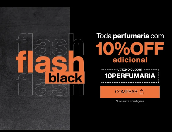 Flash Black: BANNER DE 10% EM PERFUMARIA