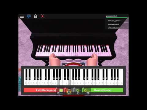 how to sing the default dance song roblox piano keyboard
