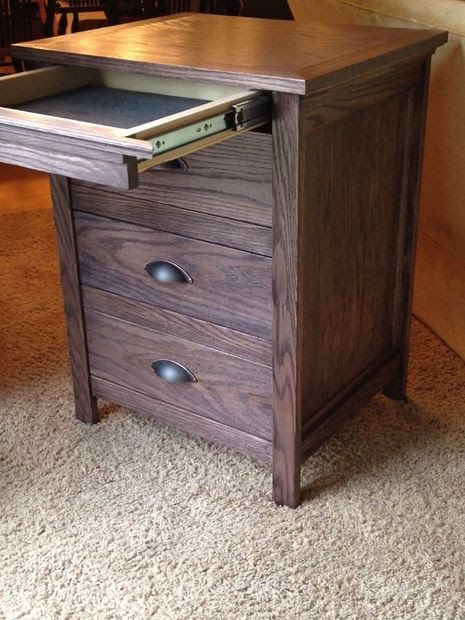 DIY Wood Working Projects: Night Stand With Locking Secret Hidden
