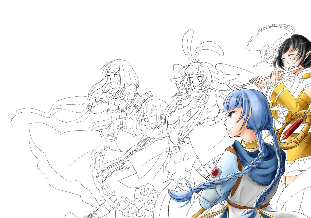 ベスト50 集合 イラスト 構図 ただのディズニー画像