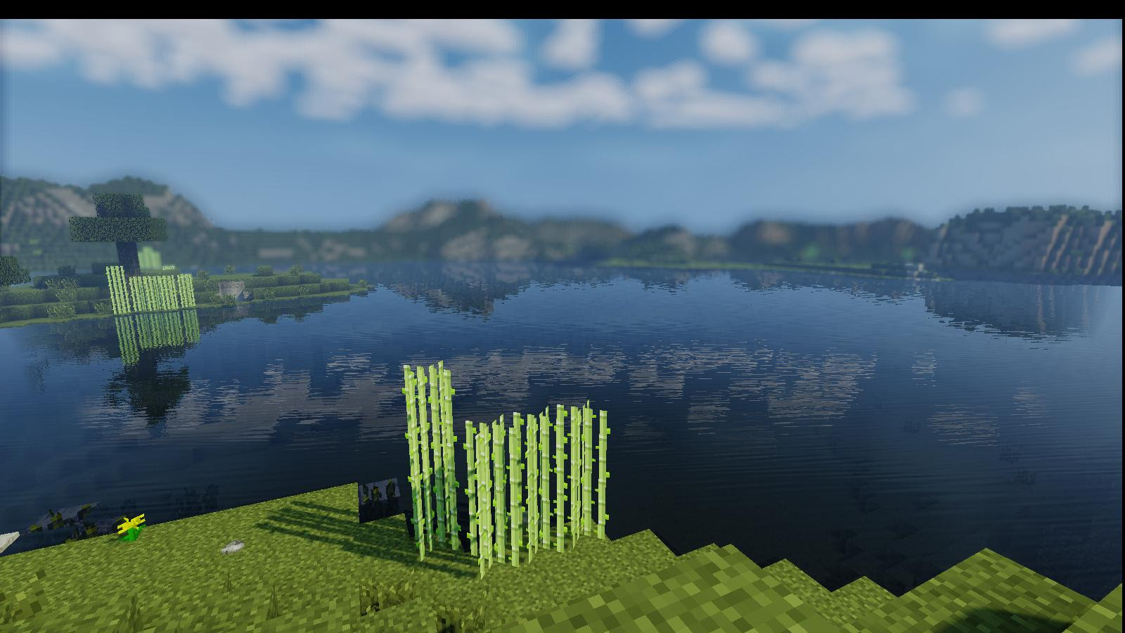 1.5 blur photo background with photo editor. What Do I Need To Do To Make The Background Less Blurry Sildur S Vibrant Shaders 1 051 Ultra Minecraft