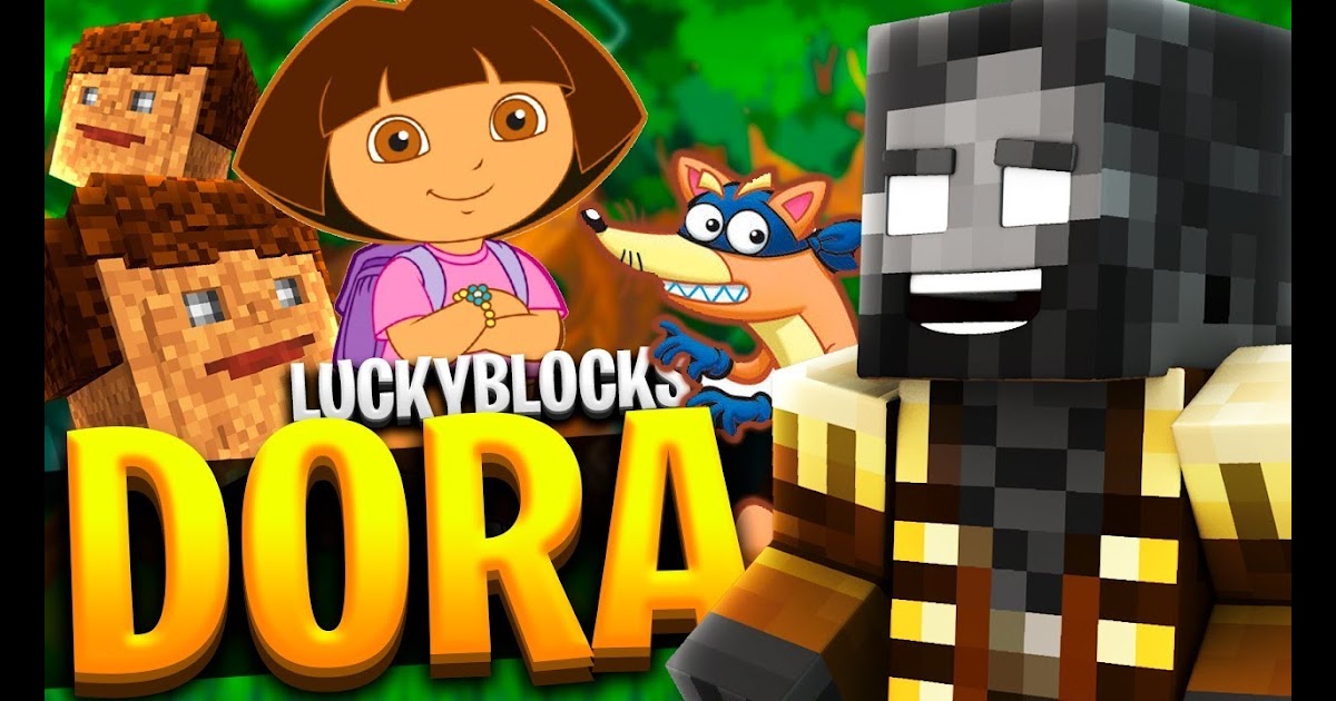 Get Free Linux Kehaan S Lucky Blocks Dora The Explorer Made For Popularmmos 89 - roblox lucky block mod 1.7.10