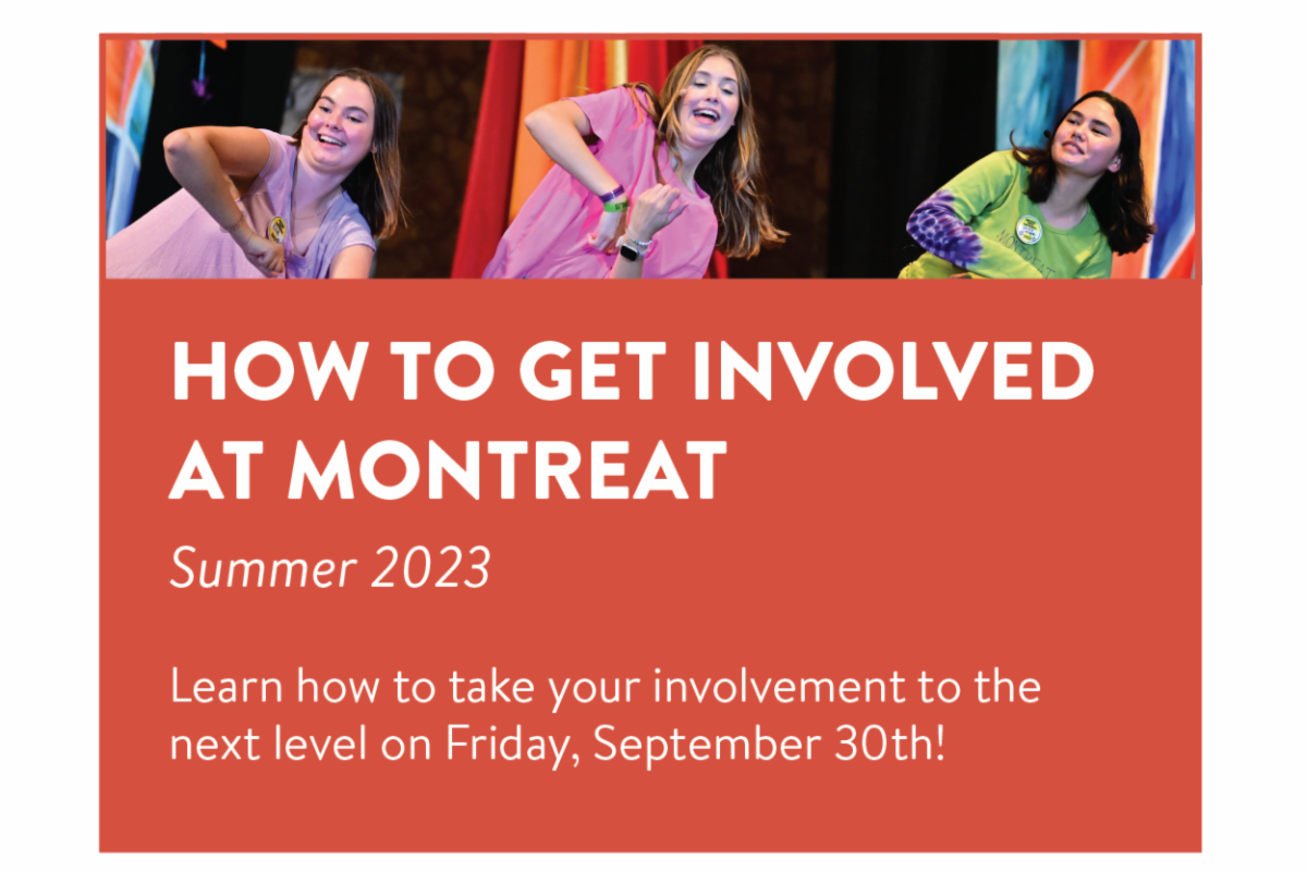 How to get involved at Montreat - Learn how to take your involvement to the next level on Friday, September 30th!