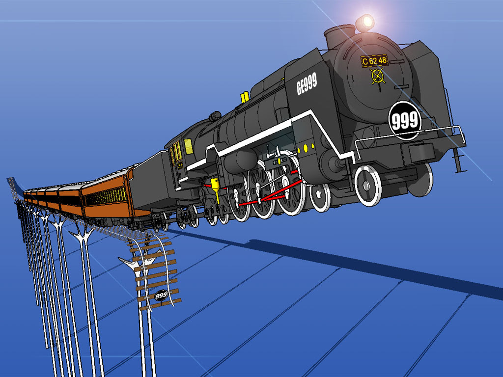 汽車 銀河 鉄道 イラスト クールなイラストで最高