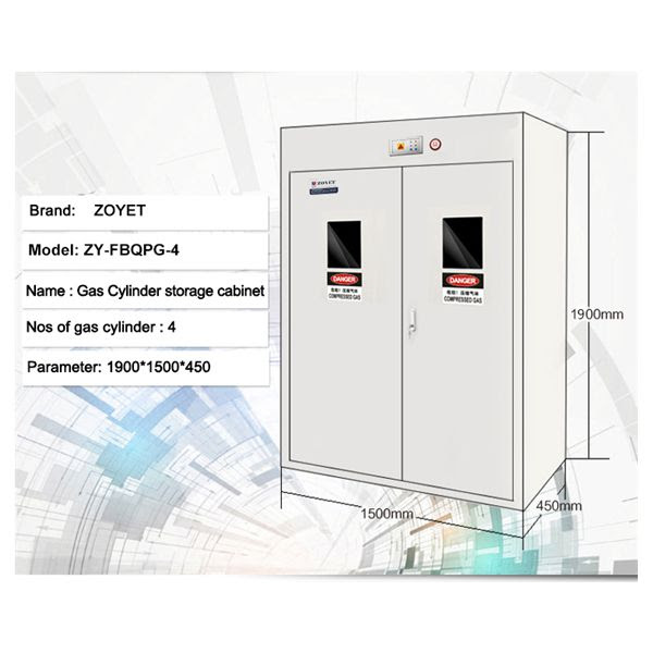 Maybe you would like to learn more about one of these? Explosion Proof Gas Cylinder Storage Cabinets For Chemical Industrial Laboratory