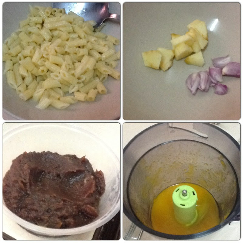~Mon Blog Belle~: Nasi Ayam dan Pasta Versi Baby (9 month 