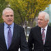 Mark Bertolini, left, chief executive of Aetna, and Joseph Swedish, the chief executive of Anthem, will testify before Congress about planned acquisitions by their companies.