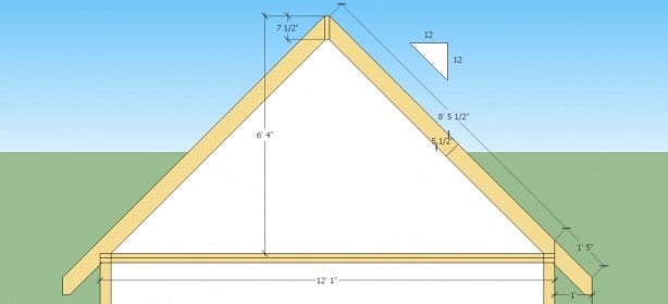 topic 12x12 shed roof pitch dave plan for gambrel
