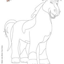 When the online coloring pages has loaded, select a color and start clicking on the picture to start to color it in. Movies Coloring Pages Hellokids Com