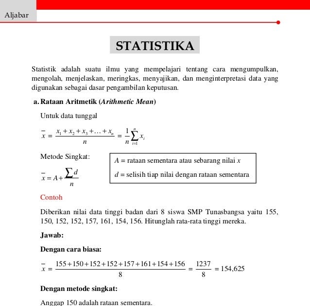 Contoh Soal Olimpiade Matematika Smp Kelas 7 Dan ...