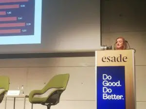 presentación en Esade del Barómetro Retos del Retail 2023