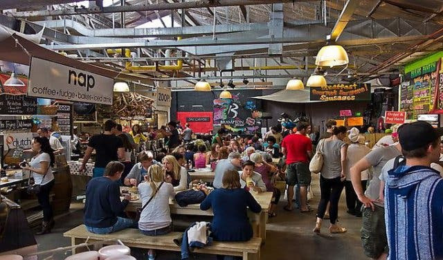 Mariner's wharf fish & chips smothered in brown vinegar (just the way i like it), and a visit from nicholas the resident sea lion. Sunday Markets In And Around Cape Town