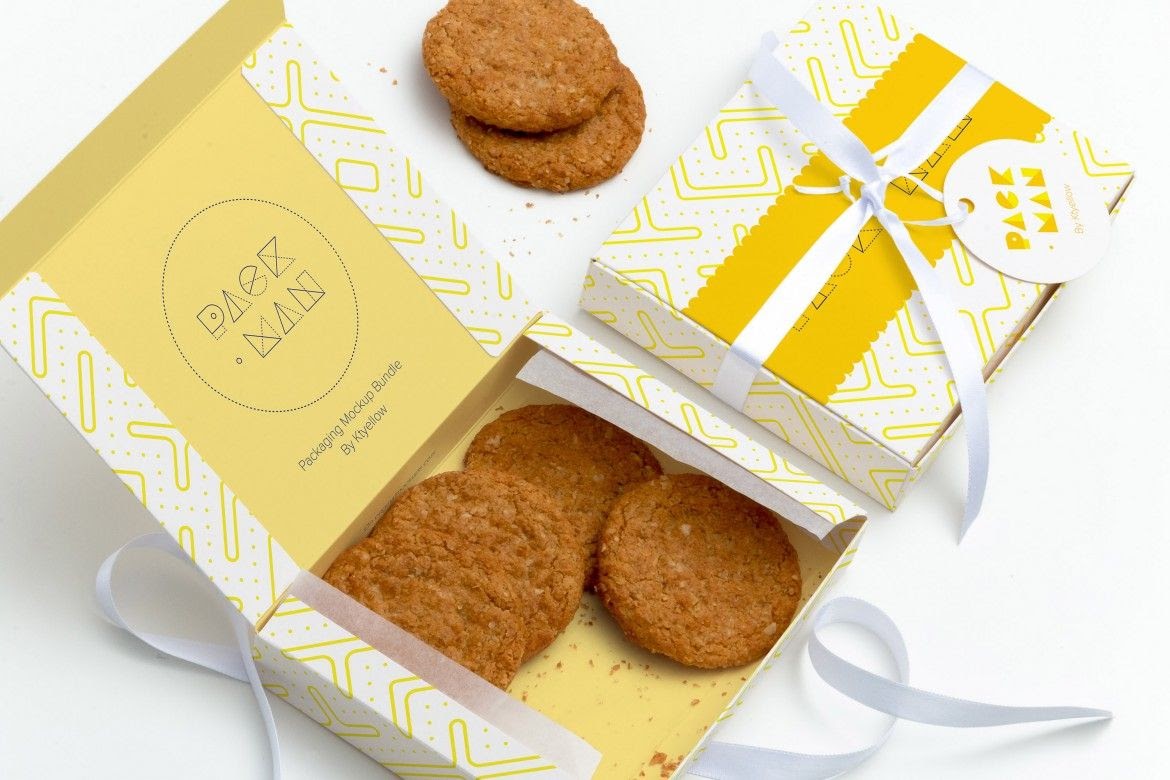 Download 3829+ Free Cookies Mockup PSD File