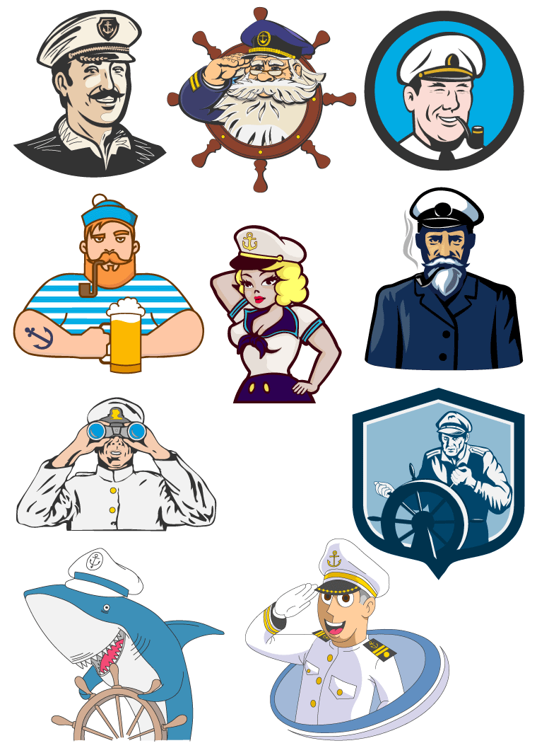すべての動物の画像 心に強く訴えるイラスト 船乗り