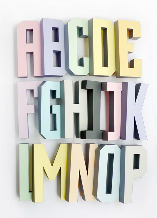 Cut out printable 3d alphabet letters template. 3d Alphabet Templates Mr Printables