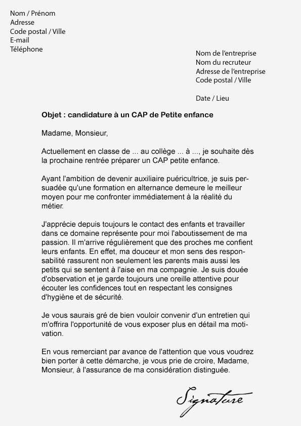 Lettre De Motivation Mairie Etat Civil  Web Trust b