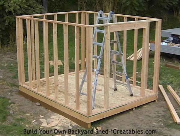 storage shed 2019: how to build a shed using 4x4