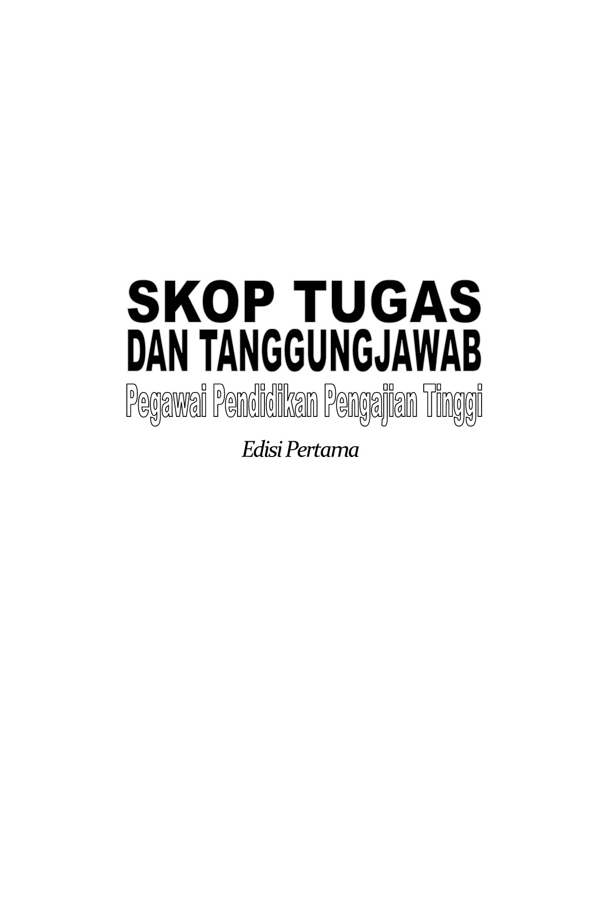 Semua permohonan mengikut kat dh 41 ke dh54 telah disemak dan dihantar untuk diproses olih jpa. Buku Skop Tugas Dan Tanggungjawab Pppt Edisi 1 2014 Flip Ebook Pages 1 50 Anyflip Anyflip
