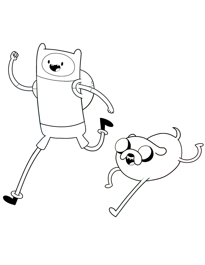 Finn and jake cartoons coloring pages for kids printable free. Free Finn And Jake Coloring Pages Download Free Finn And Jake Coloring Pages Png Images Free Cliparts On Clipart Library