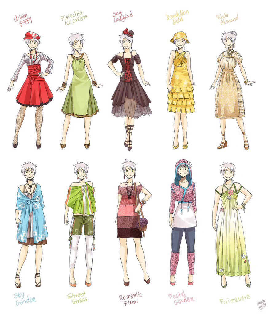 Anime Clothes Drawing Girls