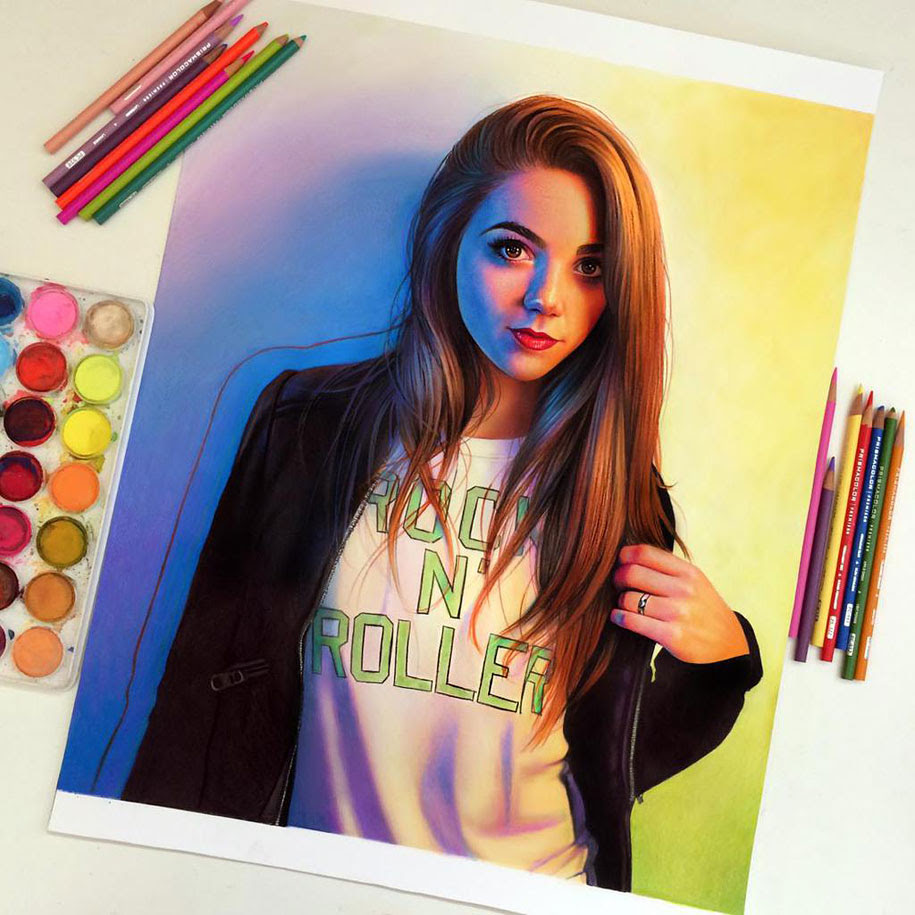 Realistic Colour Pencil Drawing Pictures How Many Hours Days Do You Need To Do One Drawing Femini Saran