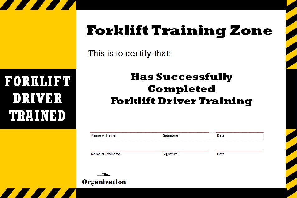 Training based on osha standards. Forklift Training Forklift News