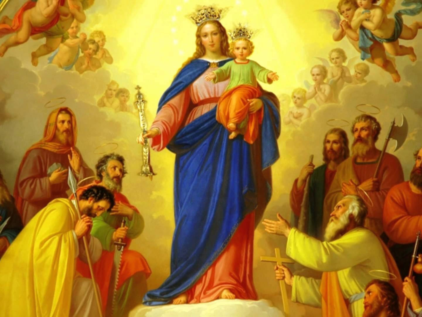 Nós às vezes não vemos a saída que nossa senhora dará ao caso, mas ela já está dando uma saída monumental. Nossa Senhora Auxiliadora 24 De Maio Diocese De Amparo