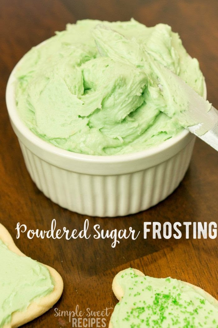 You can also make a frosting using the. 4 Ingredient Powdered Sugar Frosting Simple Sweet Recipes