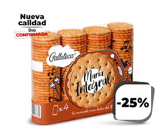 Galletas María Integral, Dia Galleteca 800g