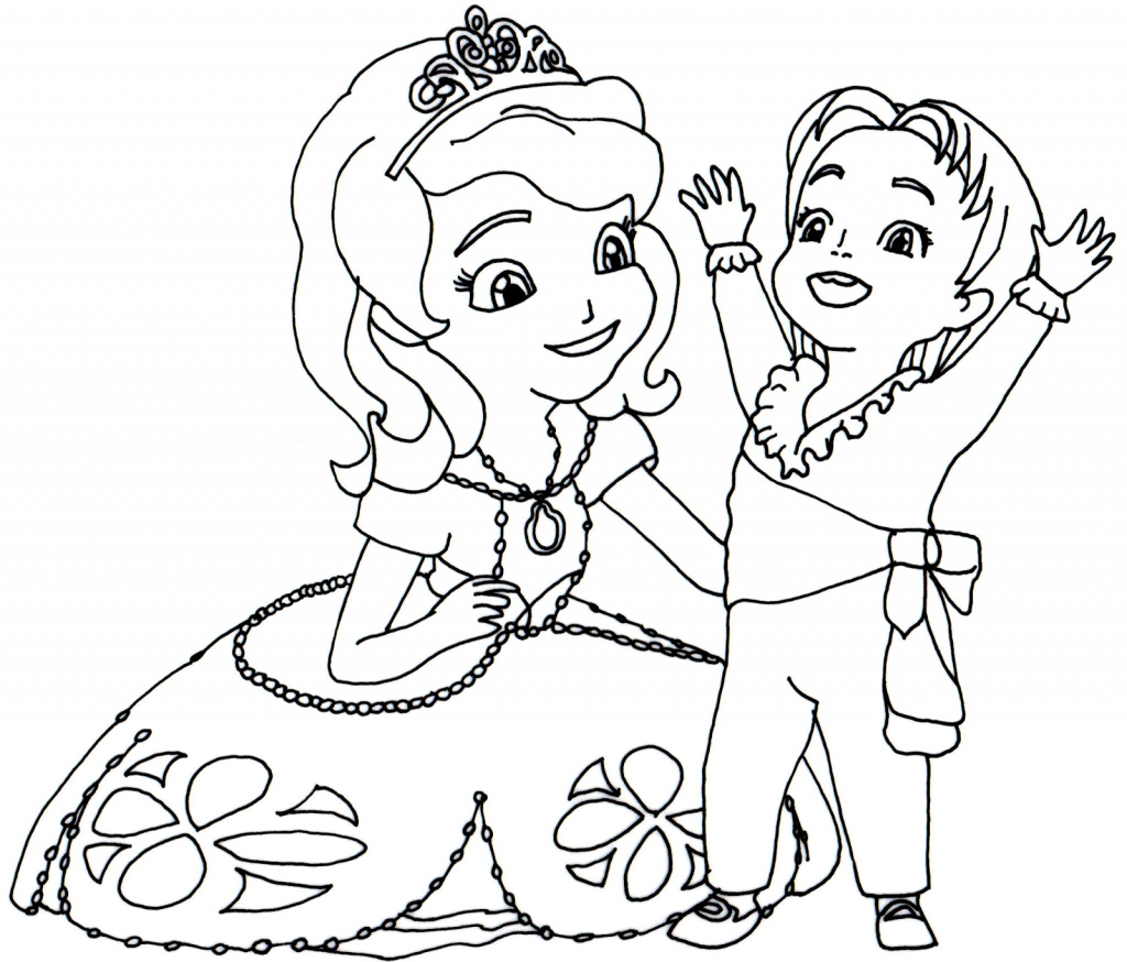 Click on the link coloring page. Free Sofia The First Coloring Pages Download Free Sofia The First Coloring Pages Png Images Free Cliparts On Clipart Library