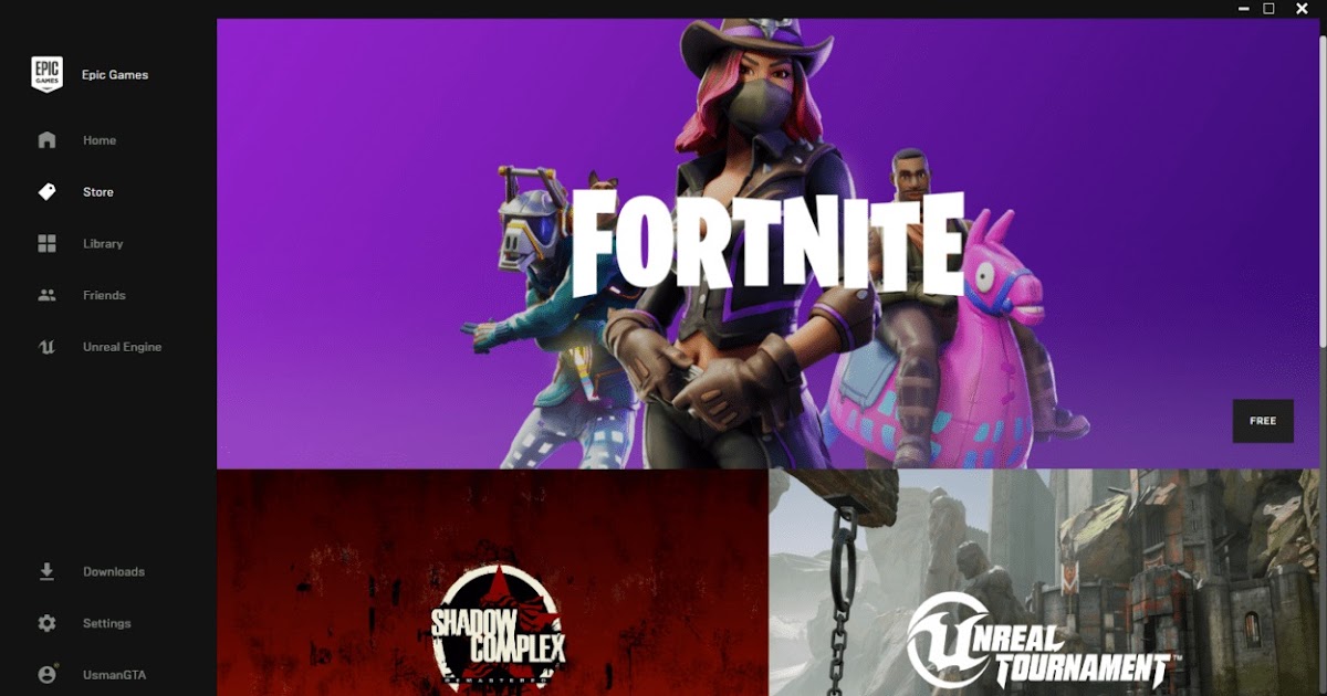 Epic Games Launcher Fortnite Download Free | Skin Galaxy ...