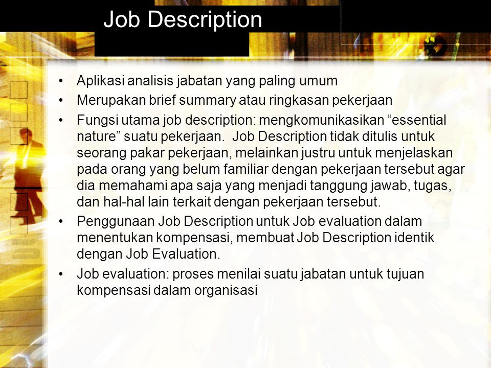 Contoh Struktur Organisasi Dan Job Description - Contoh KR