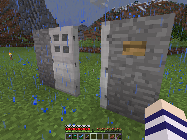 ラブリー Minecraft 鉄のドアの開け方 マインクラフトの最高のアイデア