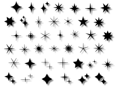 [最も好ましい] かっこいい 星 イラスト 白黒 106490