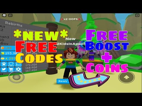 2kidsinapod New Free Codes Oofing Legends Gives Free Boost Free Coins Roblox Gameplay - roblox oofing legends codes