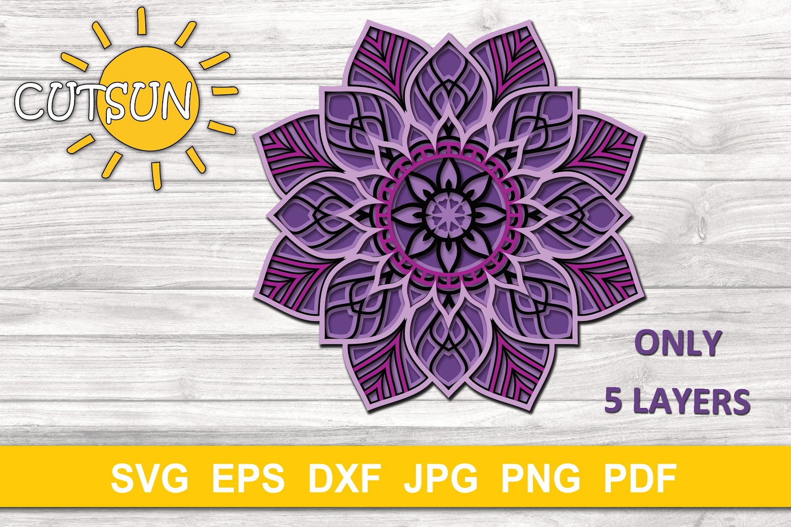 Download Mandala Hummingbird Svg For Cricut - Free Layered SVG Files