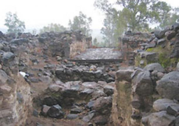 Imagen de baja calidad de la Puerta de la Ciudad de Bethsaida que fue descubierta en excavaciones el año pasado