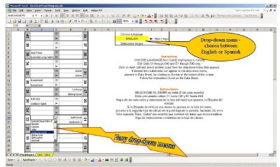 Electrical panel label template excel electrical panel schedule template pdf download otcvba. Chico S Paradise Electric Breaker Panel Switch Label Spreadsheet Spanish