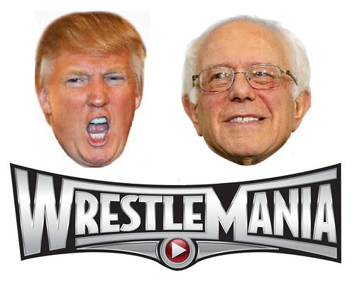 Bernie vs Trump: Epic Kvetch-Fest Called Off, From FlickrPhotos