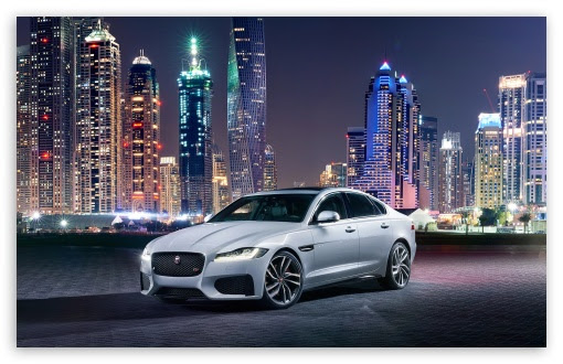 Jaguar XF 2016 4K HD Desktop Wallpaper for 4K Ultra HD TV • Tablet • Smartphone • Mobile Devices